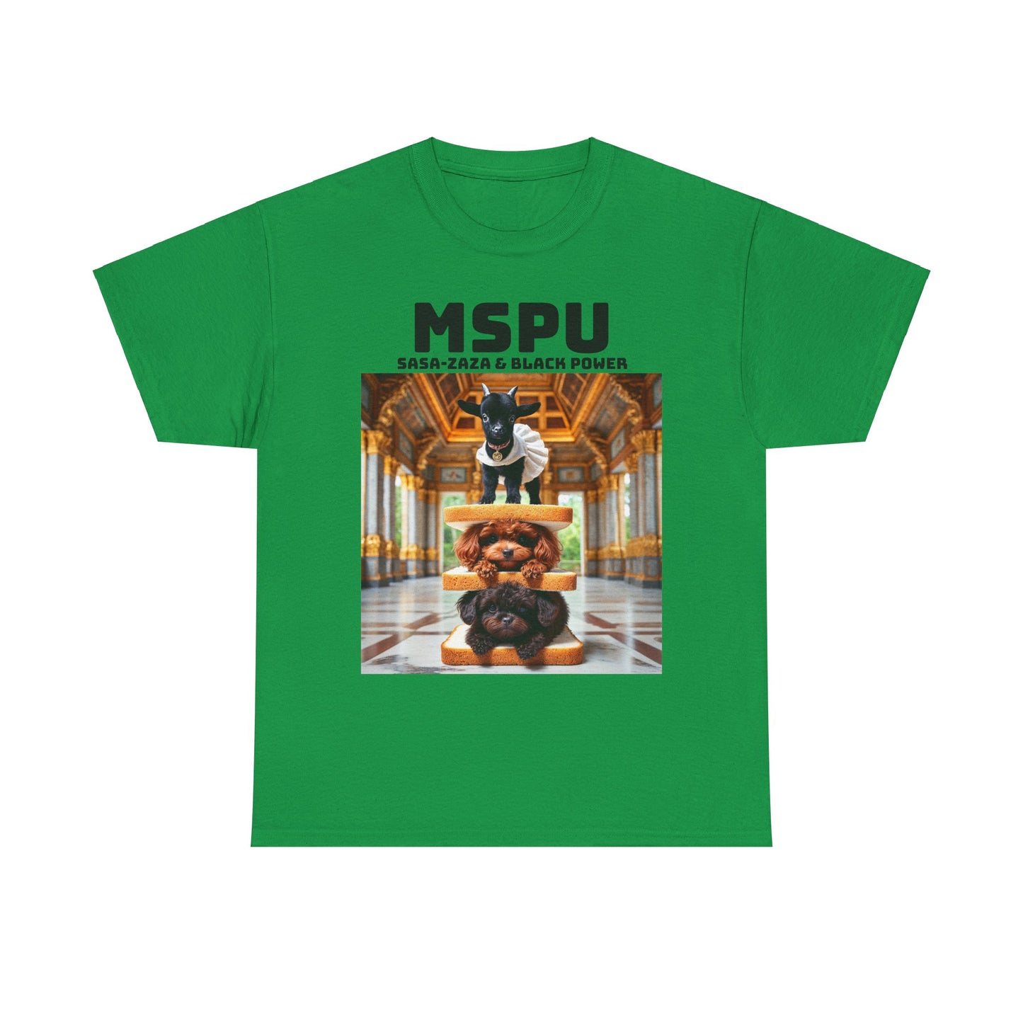 MSPU Sasa-Zaza T-shirt - Black Power