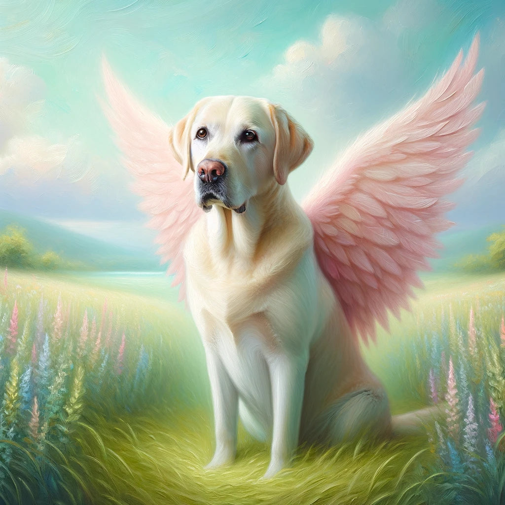 Heavenly Tails - Momo & Sasa Custom Pet Portrait - Pet Angel