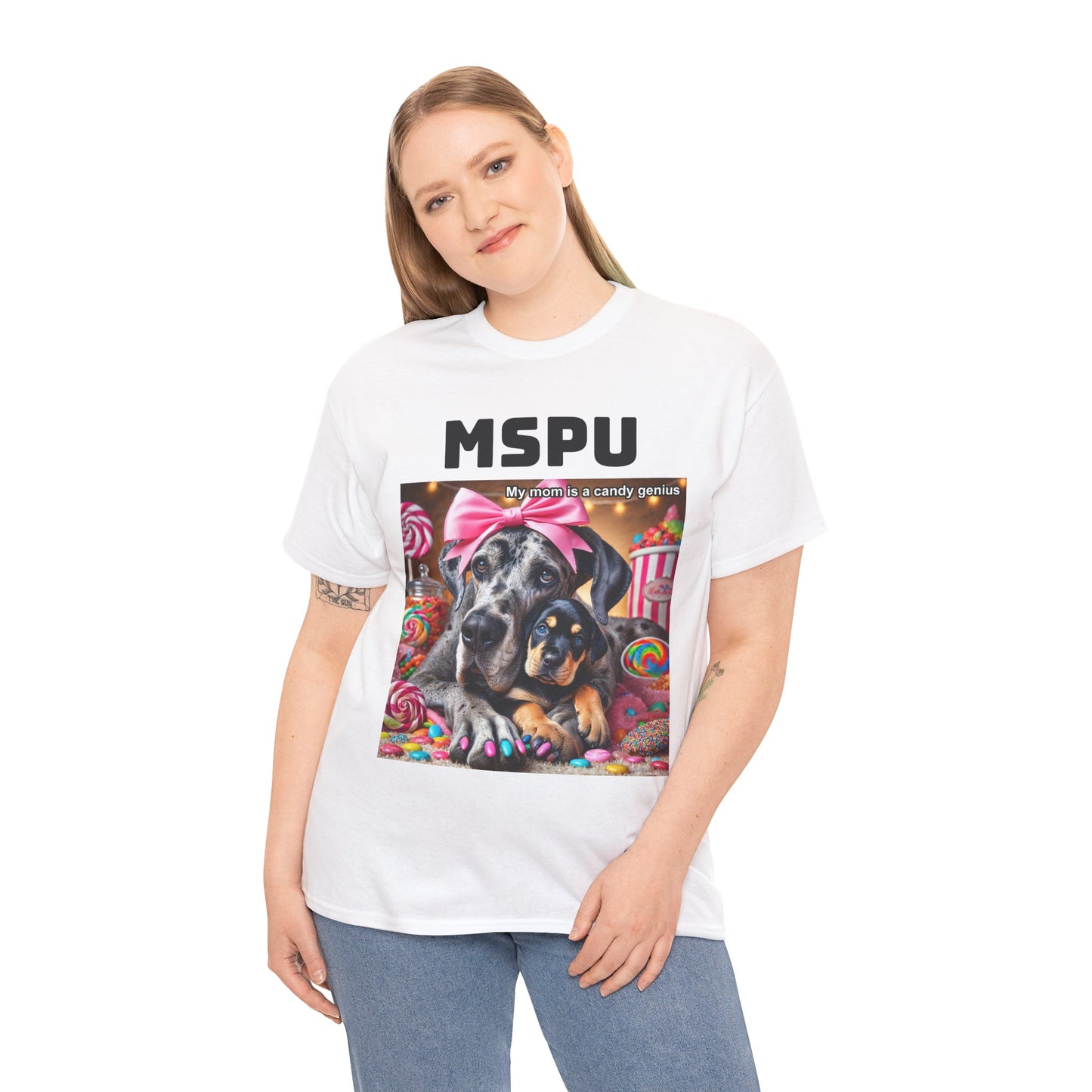 MSPU Candy Fan T-shirt - Candy Genius Mom