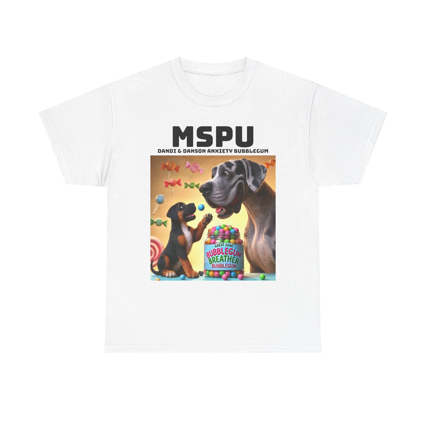 MSPU Candy Fan T-shirt - Anxiety Bubblegum