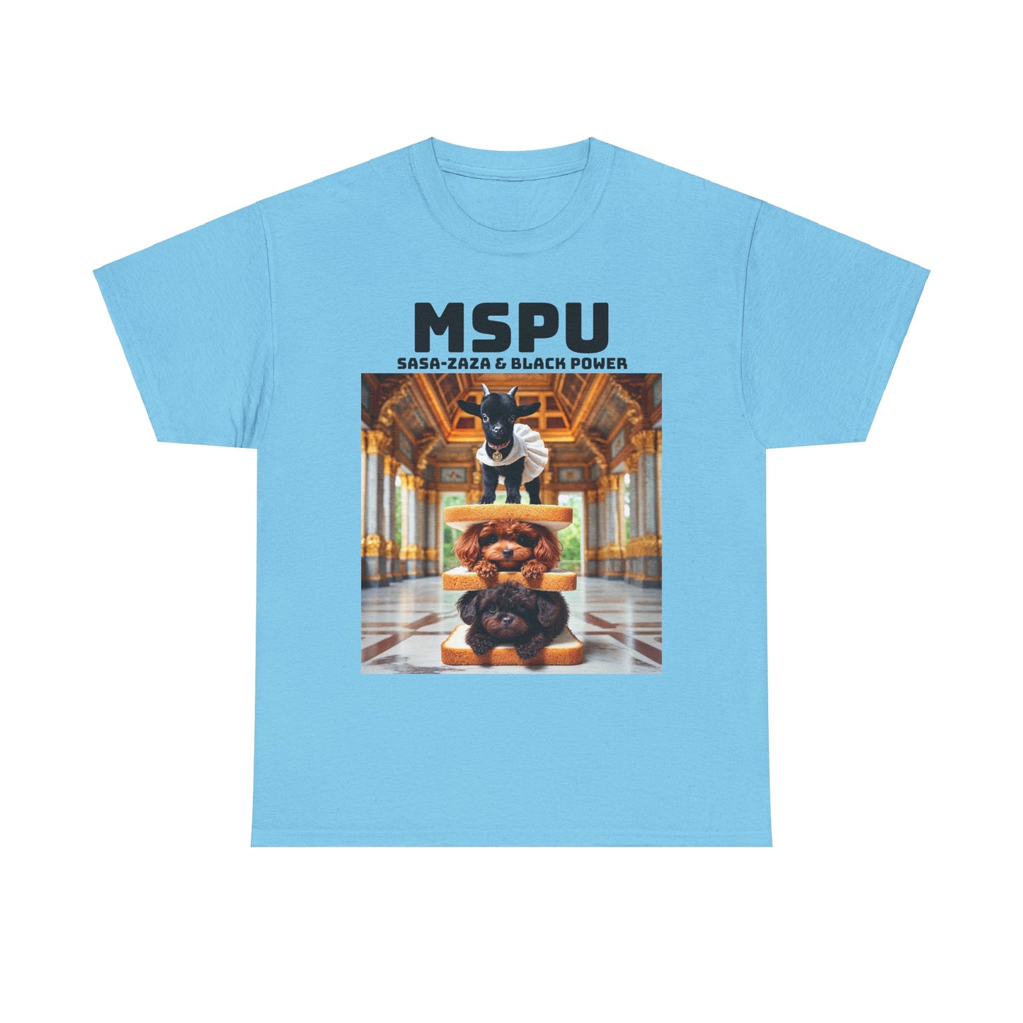 MSPU Sasa-Zaza T-shirt - Black Power