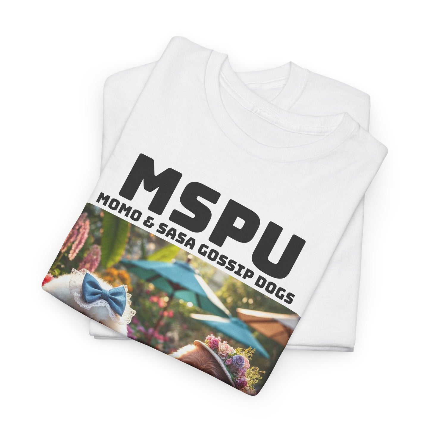 MSPU Momo & Sasa T-shirt - Gossip Dogs