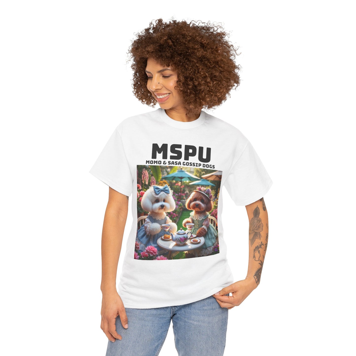 MSPU Momo & Sasa T-shirt - Gossip Dogs