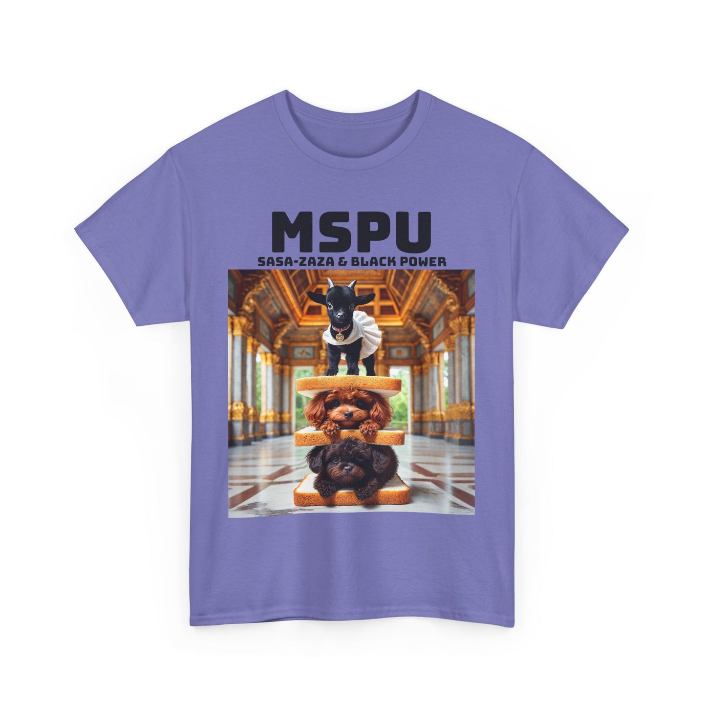 MSPU Sasa-Zaza T-shirt - Black Power