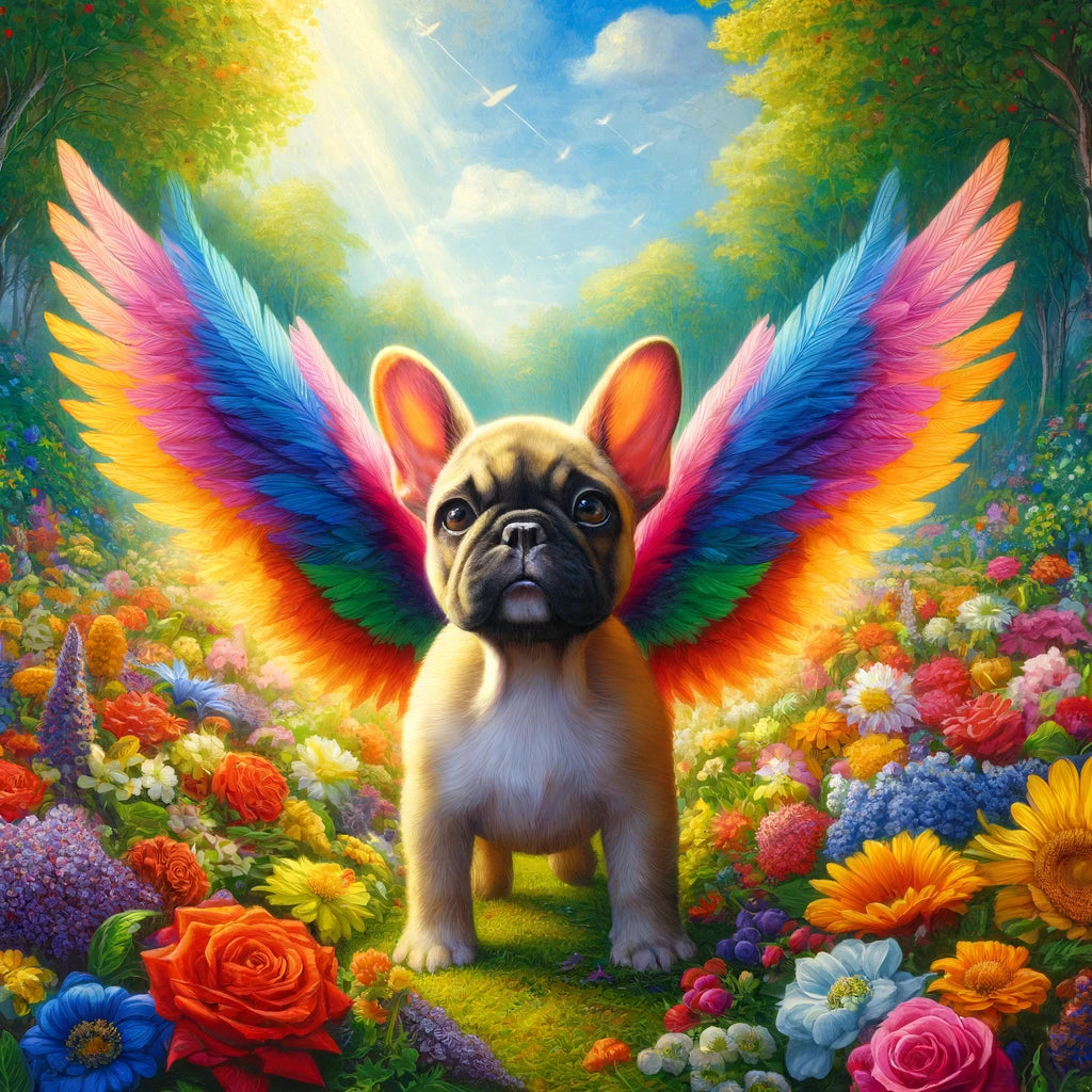 Heavenly Tails - Momo & Sasa Custom Pet Portrait - Pet Angel