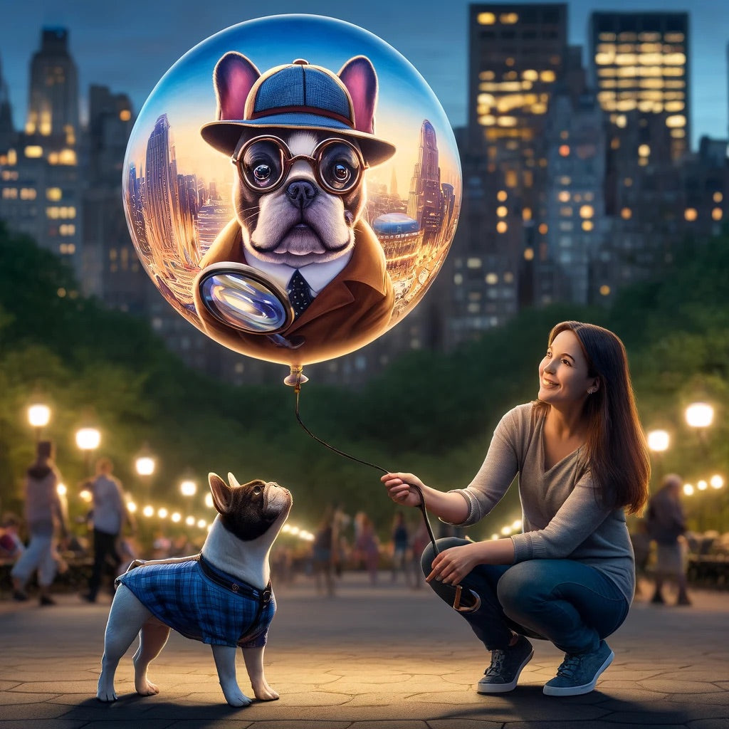 Breezy Bubbles - Momo & Sasa Custom Pet Balloon