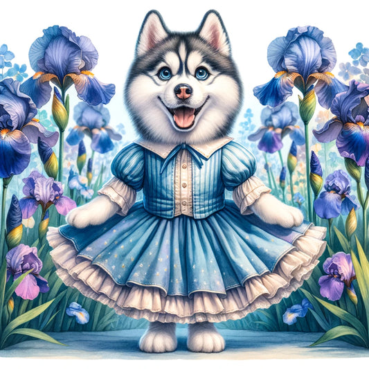 Floral Felines - Momo & Sasa Custom Pet Portrait - Pet In Bloom