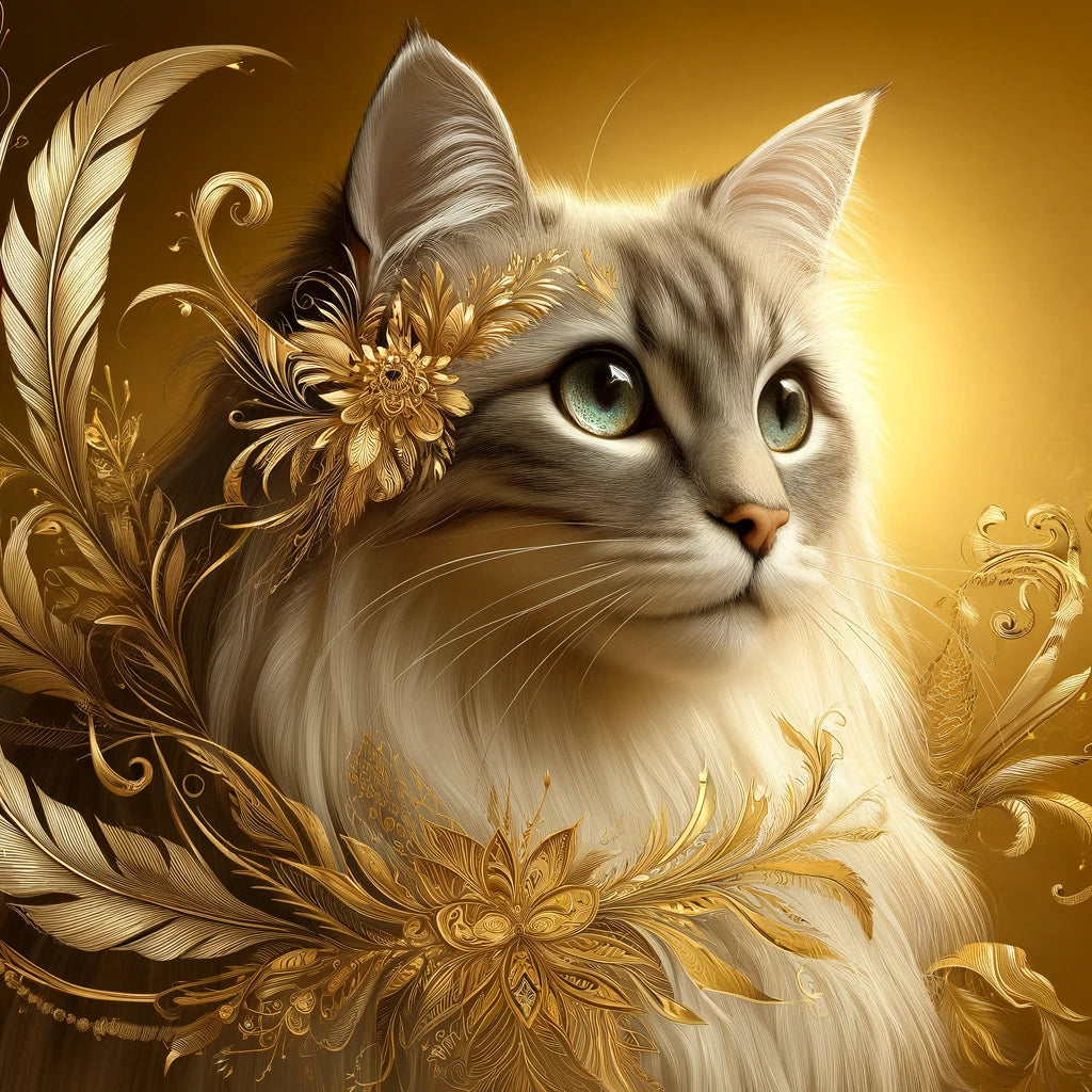 Glamour Paws - Momo & Sasa Custom Pet Portrait - Miss Universe