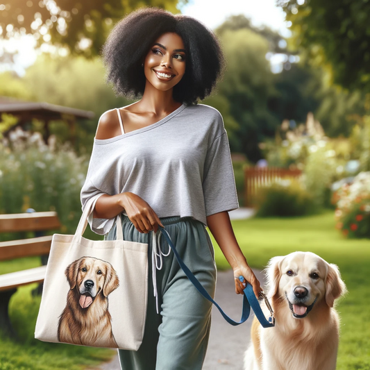 Pawfect Carry-All - Momo & Sasa Custom Pet Tote Canvas Bag