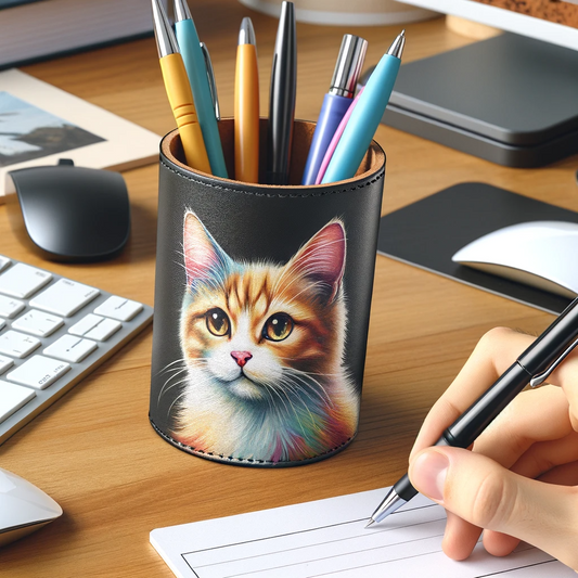 Scribble Pal - Momo & Sasa Custom Pet Pen Holder