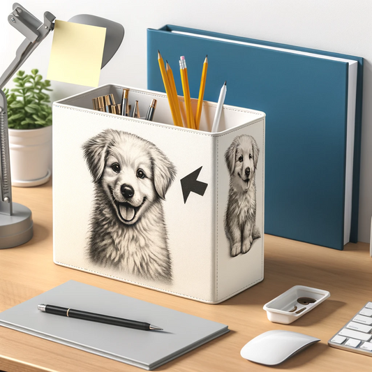 Pup Keeper - Momo & Sasa Custom Pet Desktop Organizer