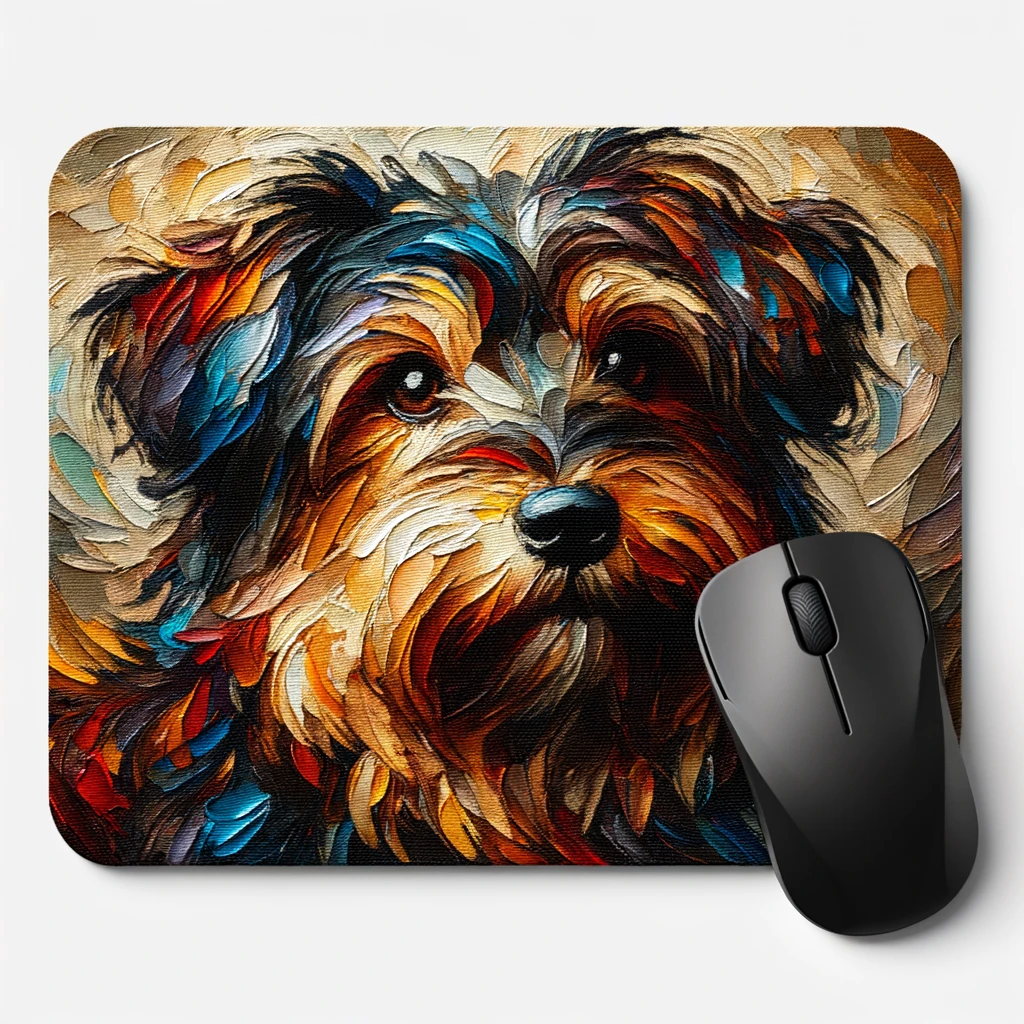 PawPad Delight - Momo & Sasa Custom Pet Mouse Pad