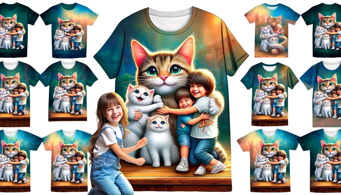 Furball Fashion - Momo & Sasa Custom Pet T-shirt