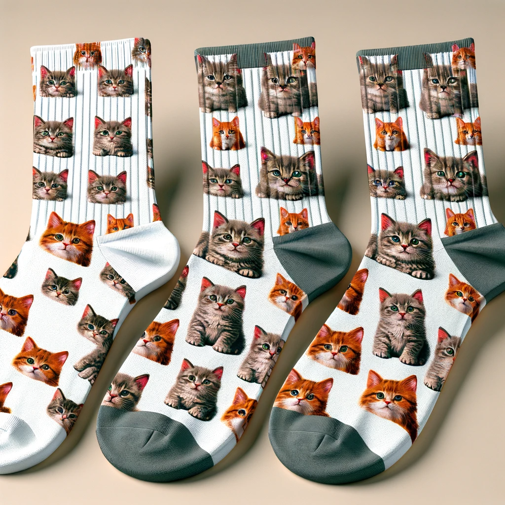 Pawsome Steps - Momo & Sasa Custom Pet Sock