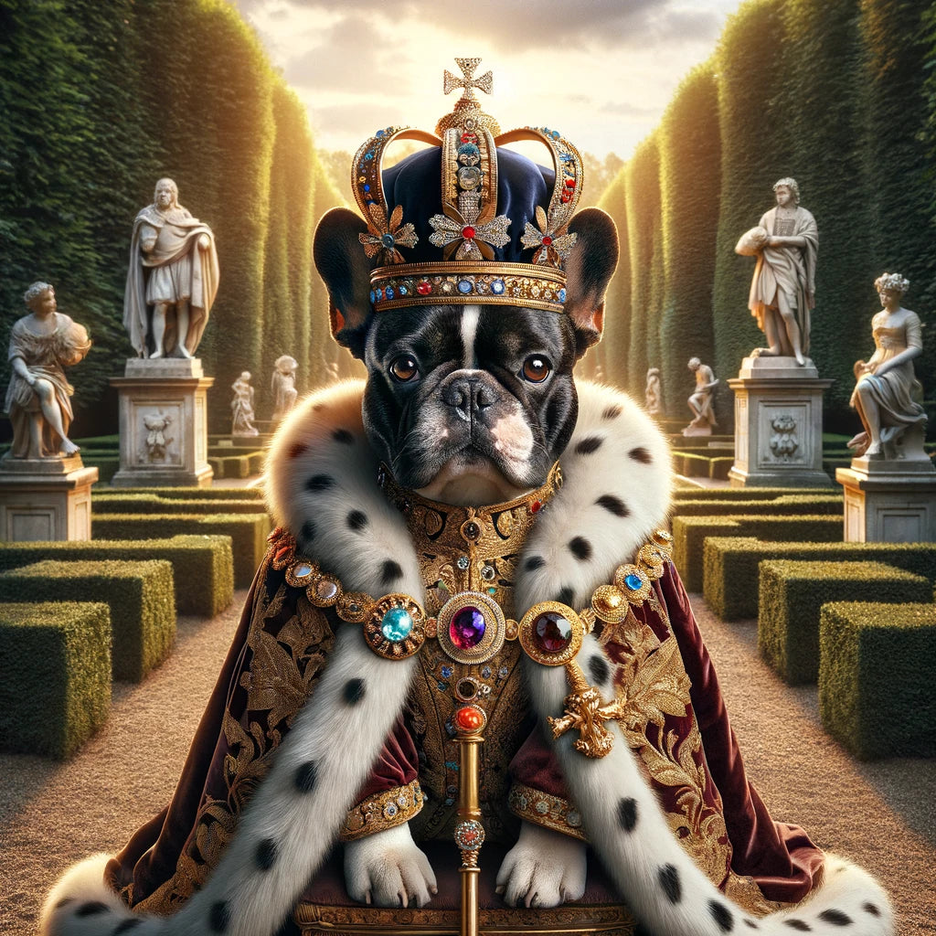 Royal Paws - Momo & Sasa Custom Pet Portrait - Pet King & Queen