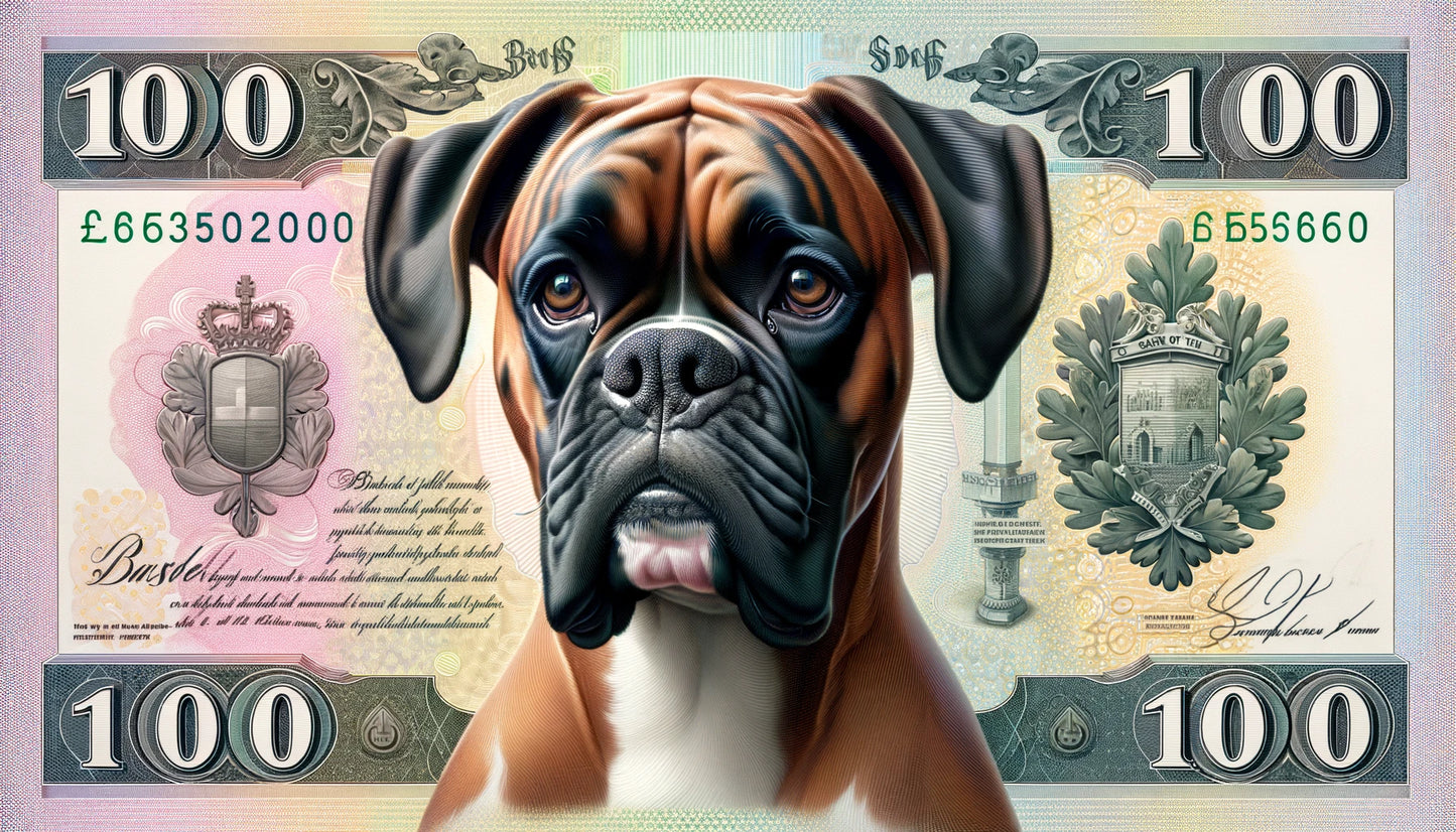 Pawsperity Bills - Momo & Sasa Custom Pet Portrait - Pet Banknote