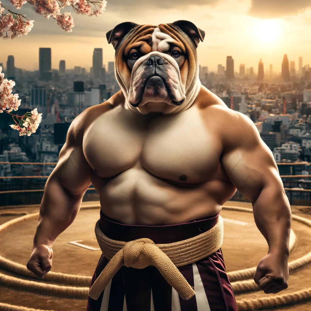 Pawjitsu Legends - Momo & Sasa Custom Pet Portrait - Pet Kung Fu Master