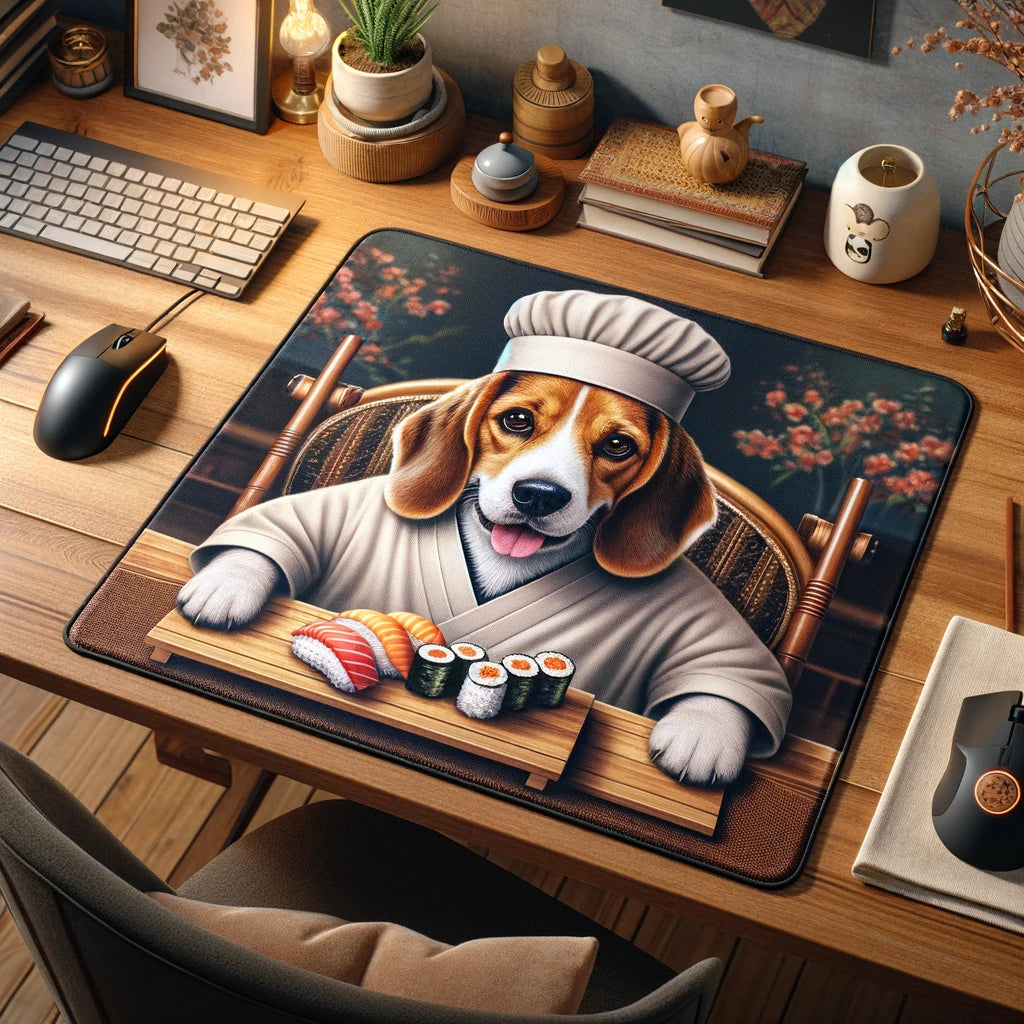 PawPad Delight - Momo & Sasa Custom Pet Mouse Pad