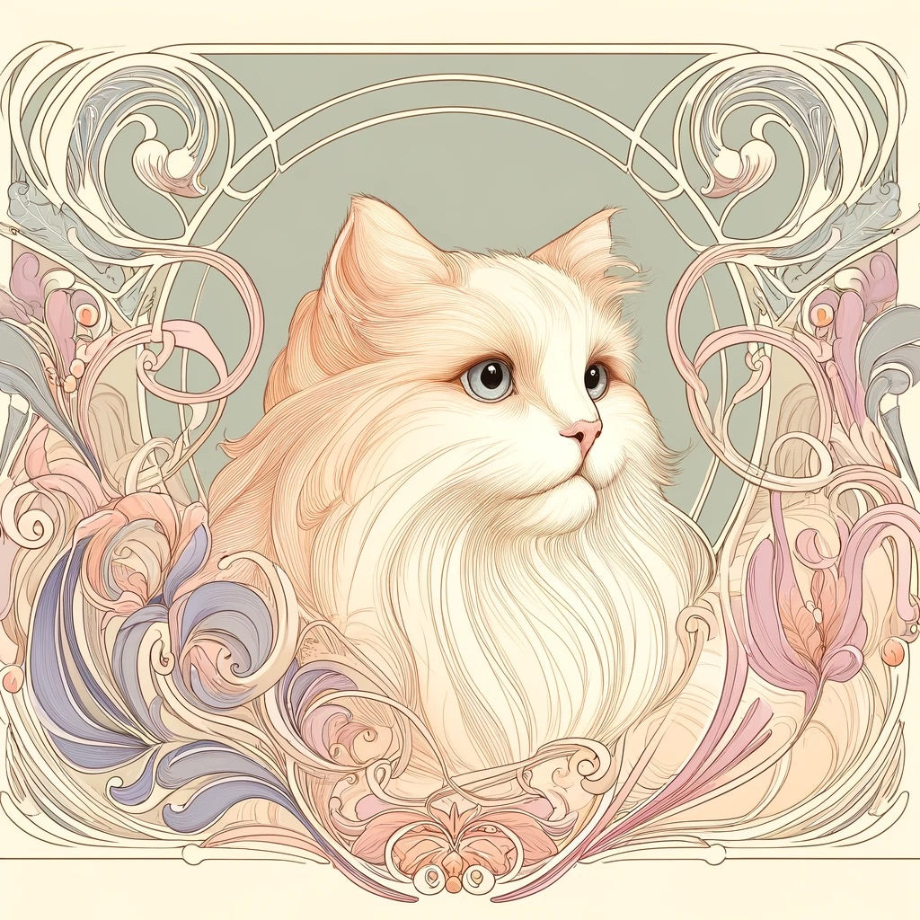 Canvas Companions - Momo & Sasa Custom Pet Portrait - Pet In Art Style