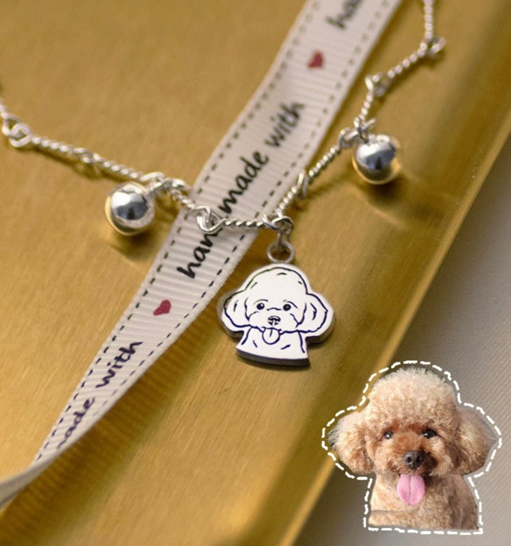 Wrist love - Momo & Sasa Custom Pet Handicraft - Silver Bracelet