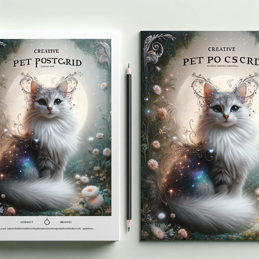 Paws & Postcards - Momo & Sasa Custom Pet Postcard (4 qty)