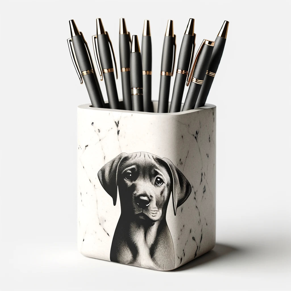 Scribble Pal - Momo & Sasa Custom Pet Pen Holder