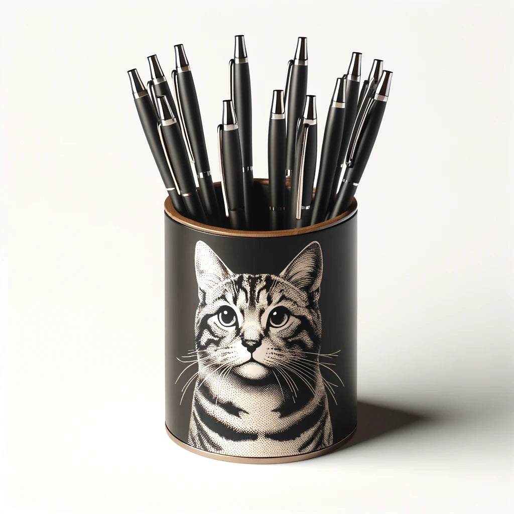 Scribble Pal - Momo & Sasa Custom Pet Pen Holder