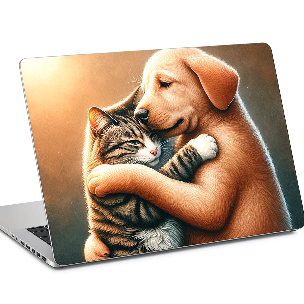 Tech Tails - Momo & Sasa Custom Pet Laptop Skin