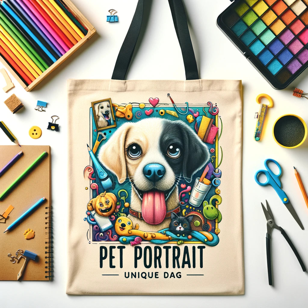 Pawfect Carry-All - Momo & Sasa Custom Pet Tote Canvas Bag