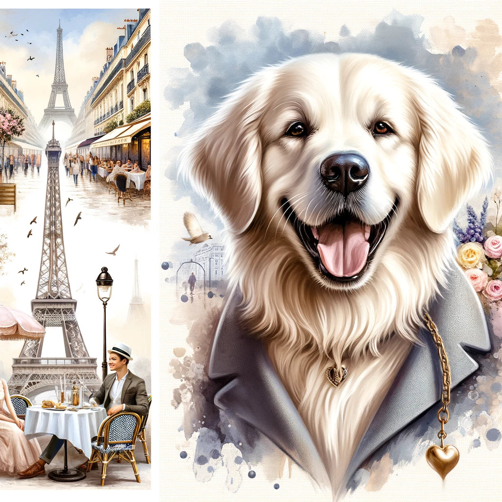 Artful Tails - Momo & Sasa Custom Pet Portrait - Pet in different art styles