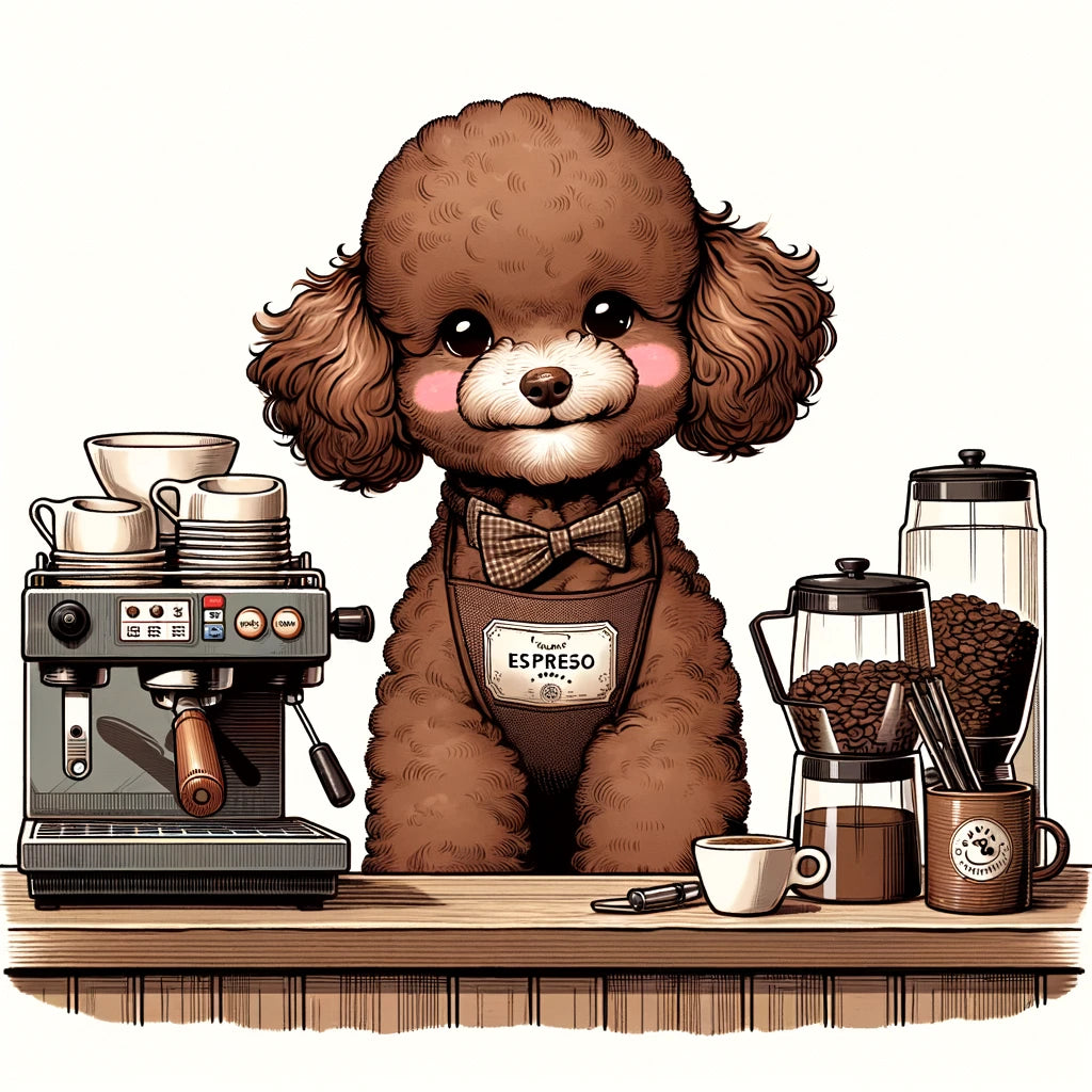 Coffee Pal - Momo & Sasa Custom Pet Portrait - Pet Coffee Shop