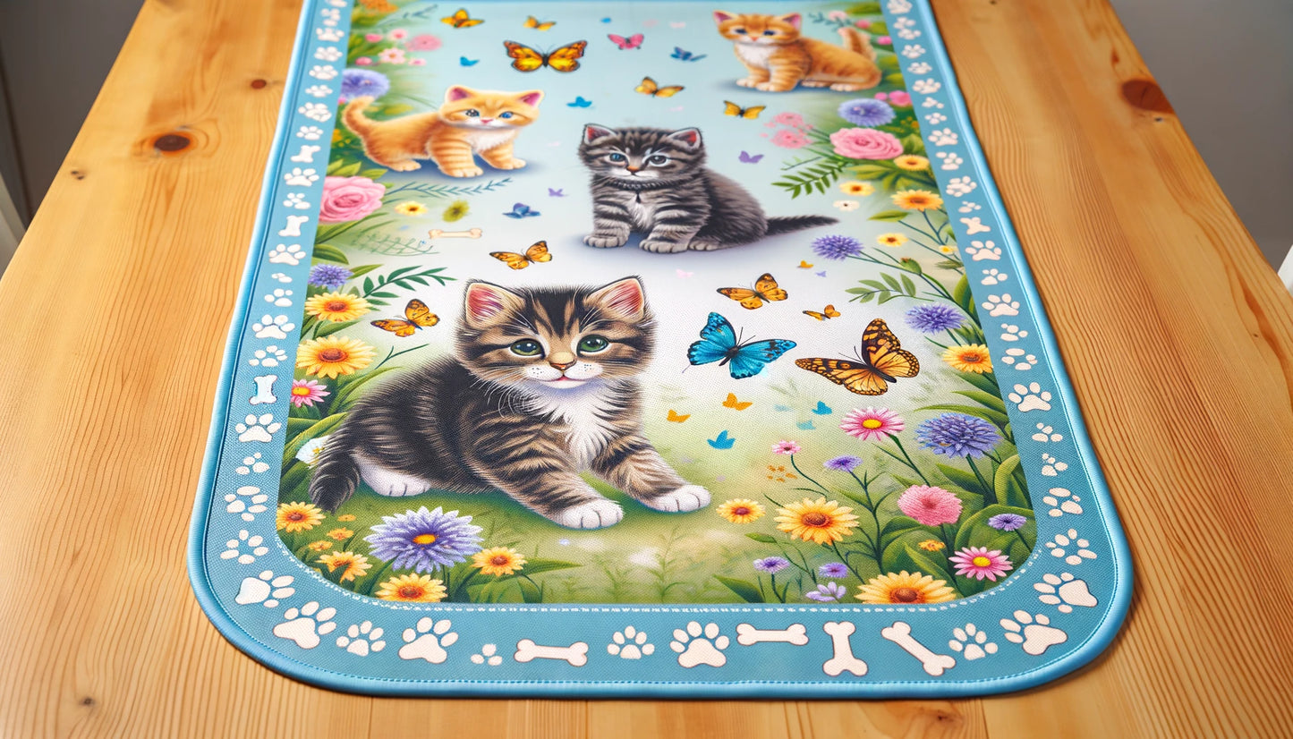 Table Tails - Momo & Sasa Custom Pet Table Runner