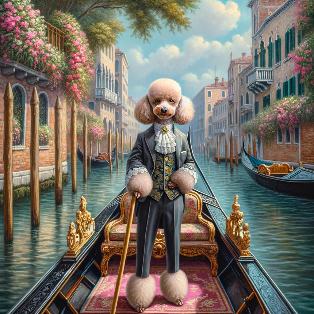 Serene Sails - Momo & Sasa Custom Pet Portrait - Pet On Boat