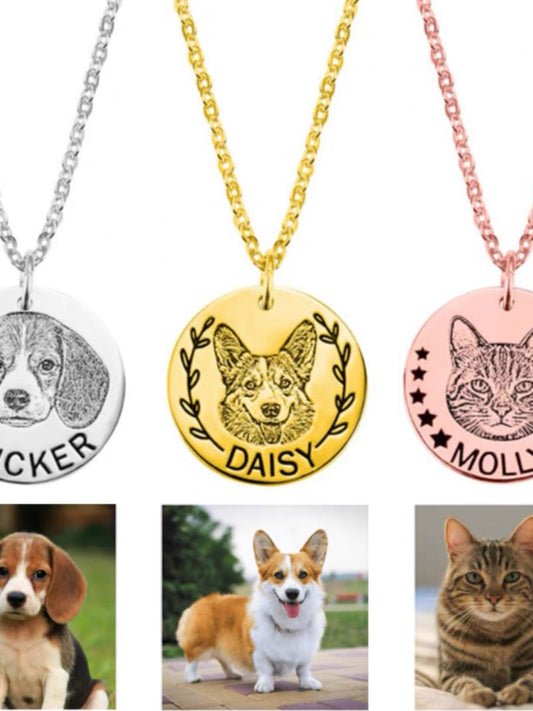 Custom pet necklace - My Store