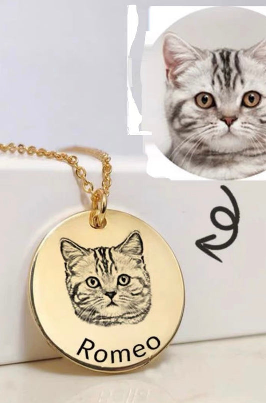 Custom pet necklace - My Store