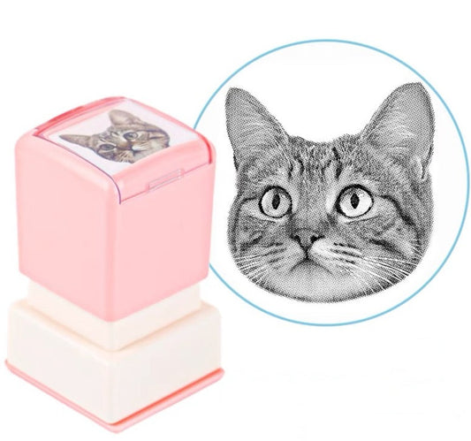 Custom pet head portrait stamp - My Store