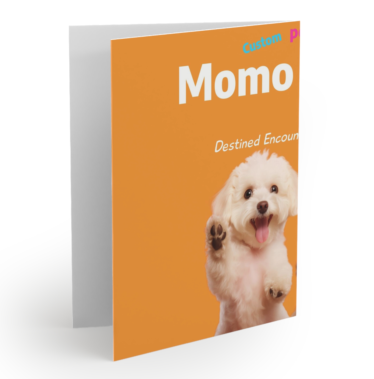 Paws & Postcards - Momo & Sasa Custom Pet Postcard (4 qty)