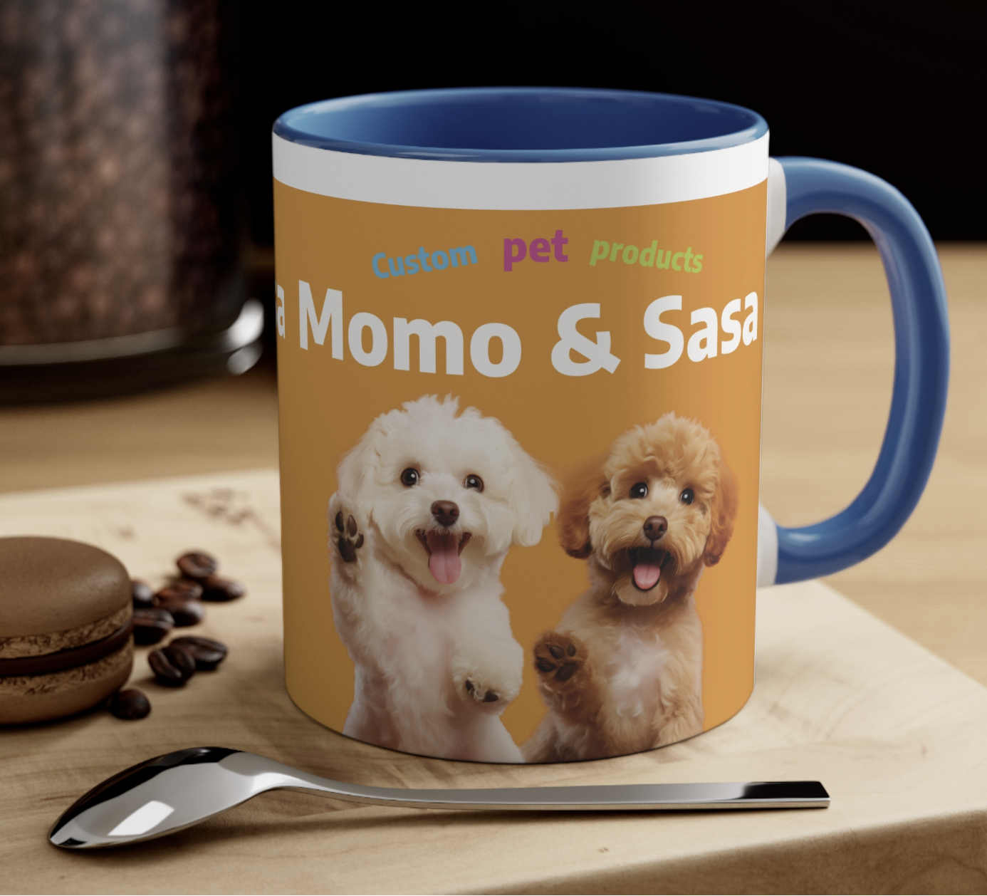 Pawsome Mugs - Momo & Sasa Custom Pet Mug