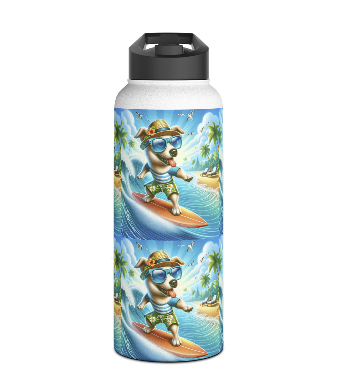 Hydrate Tails - Momo & Sasa Custom Pet Stainless Steel Water Bottle