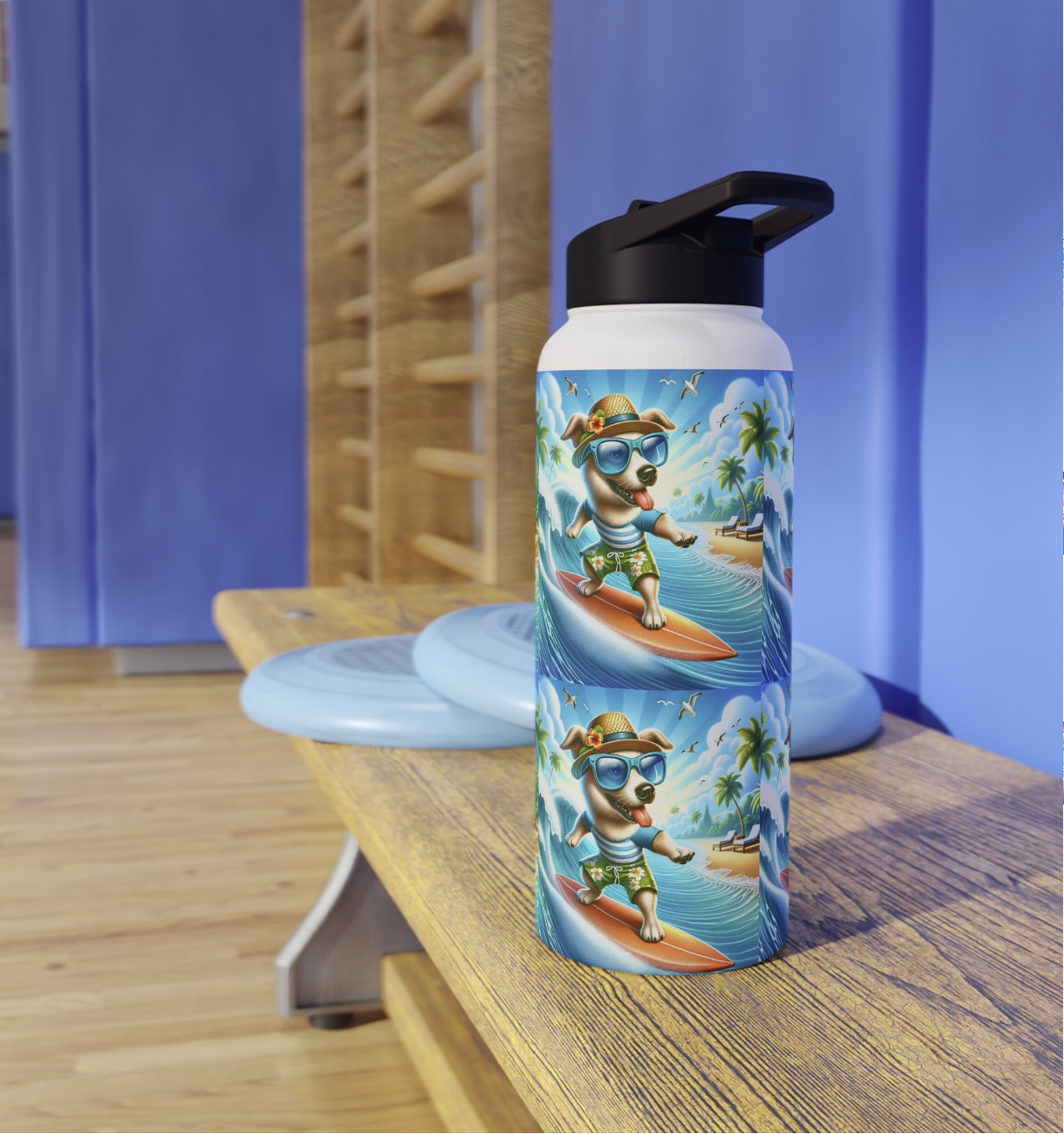 Hydrate Tails - Momo & Sasa Custom Pet Stainless Steel Water Bottle